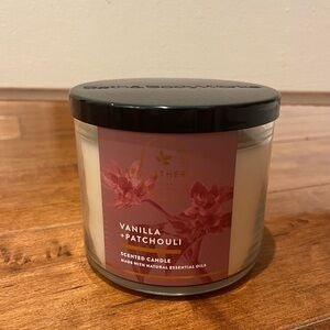 Brand New AROMATHERAPY Vanilla & Patchouli Candle Bath & Body Works
